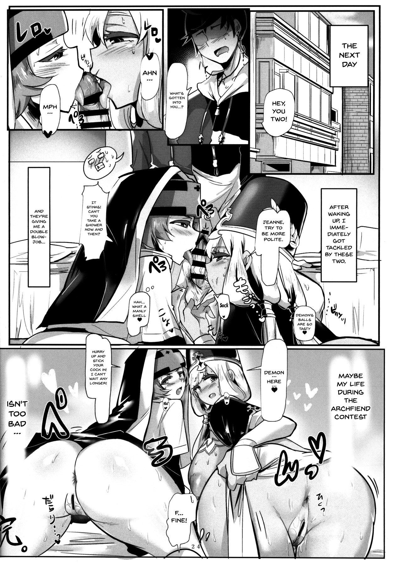 Hentai Manga Comic-Unlocking Maat's Breasts-Read-23